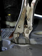 img_2590 - Gripping anode rod bolt Gripping anode rod bolt
