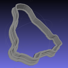 TuxTrace-cutter - solid model