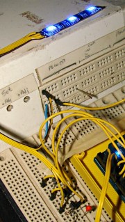 RGB LED Strip Driver - breadboard