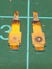 Tek2215A power switch - contact tabs