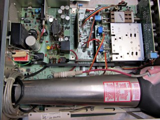 Tek2215A - internal top view