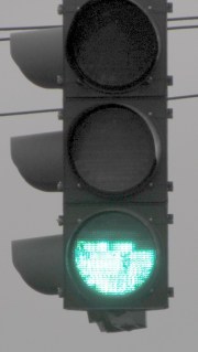 Traffic Signal - dead green LEDs - 2012