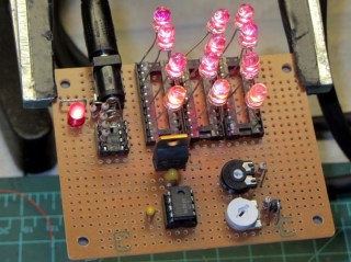 LED Stress Tester - red and amber LEDs