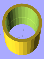 RSR Probe Cap Adapter - solid model