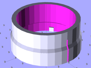 Bushing Solid Model - top