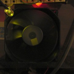 Fan stopped at 2500 rpm