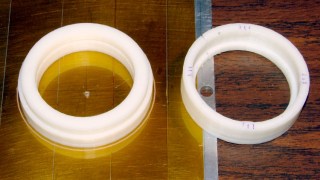 Handle bushings - prototypes 2 and 1