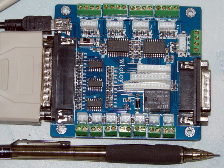 Anonymous 5 Axis Parallel Port Breakout Board Pinout – The Smell of ...