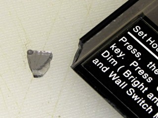 X10 controller - hinge chip