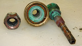 Shutoff valve - full-open washer