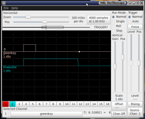 HalScope - oneshot triggering
