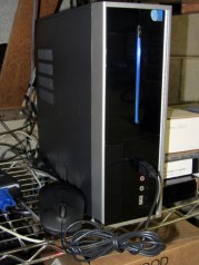 Logitech Optical Mouse - LinuxCNC box