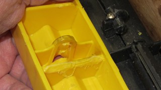 Sawhorse top cover - factory bodge