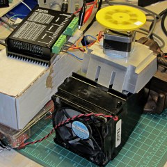 NEMA 17 Stepper - Heatsink with Fan