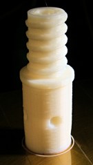 Broom handle screw plug - as built