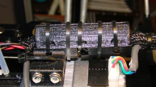 M2 - cracked extruder cable guide