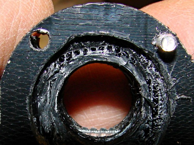 M2 extruder - filament embossing