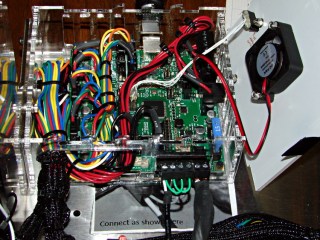 M2 Electronics Case on chassis