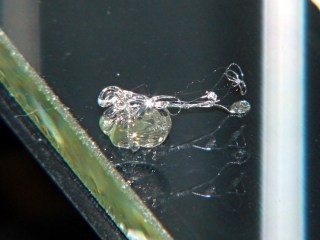 M2 - Wipe blobs on glass platform