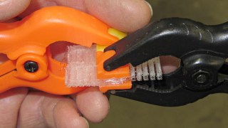 PLA test coupon - clamping