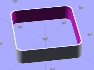 Thinwall Open Box - solid model