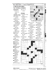 Crossword - full page