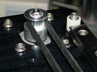 M2 - X axis motor pulley
