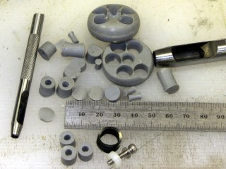 Silicone rubber pads for M2 platform - punching