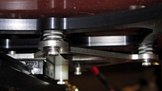 Silicone rubber pads for M2 platform - installed