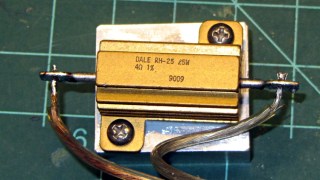 Isothermal block with 25 W power resistor