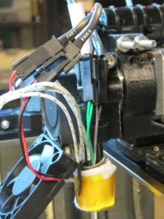 M2 Hot End Temperature Profile - Insulated