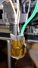 M2 Hot End Temperature Profile - Bare