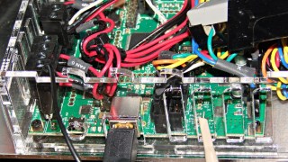 X axis Step and Current probes