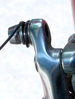 Shifter pulley installed - right view