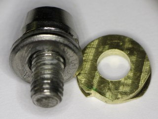 Shifter pulley with bolt - rear face