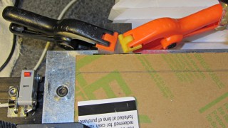 Dell PC case - squaring polycarb panel