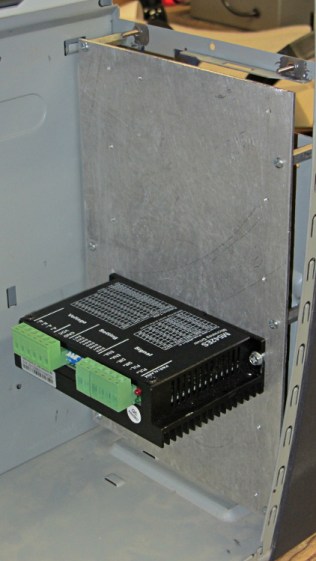 Dell PC case - stepper drive panel