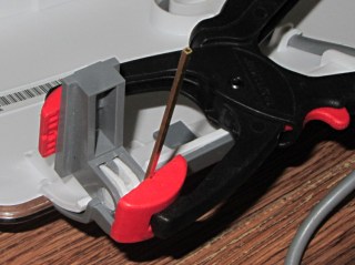 HP 3970 Scanjet - hinge clamping