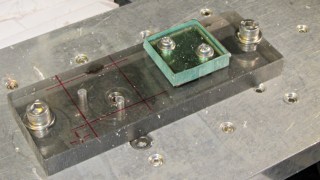 Corner Clip Fixture - first milling setup