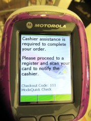 Stop-and-Shop - scanner code 111