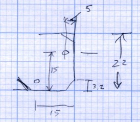 M2 Platform Support Spider Pad Dimensions