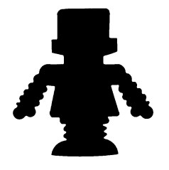 Afinia Robot - scan filled