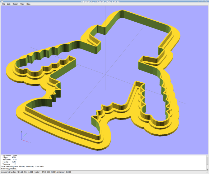 Afinia Robot - solid model
