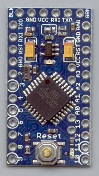 Arduino Pro Mini - top