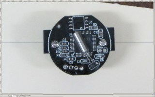 Camera PCB - horizontal guide - scaled