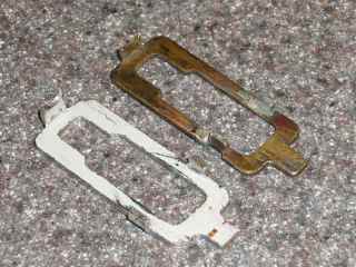 New and Old latch pulls