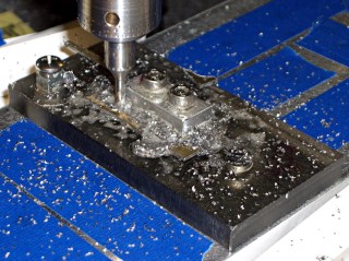 Latch pull - Outside milling
