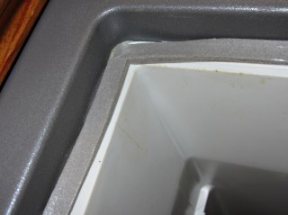 Basement Safe - Foam door seal - latch side