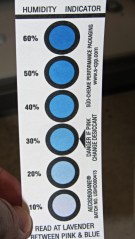 Humidity Indicator card - 10 percent