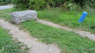 DCRT Overocker Crossing - block on informal entrance